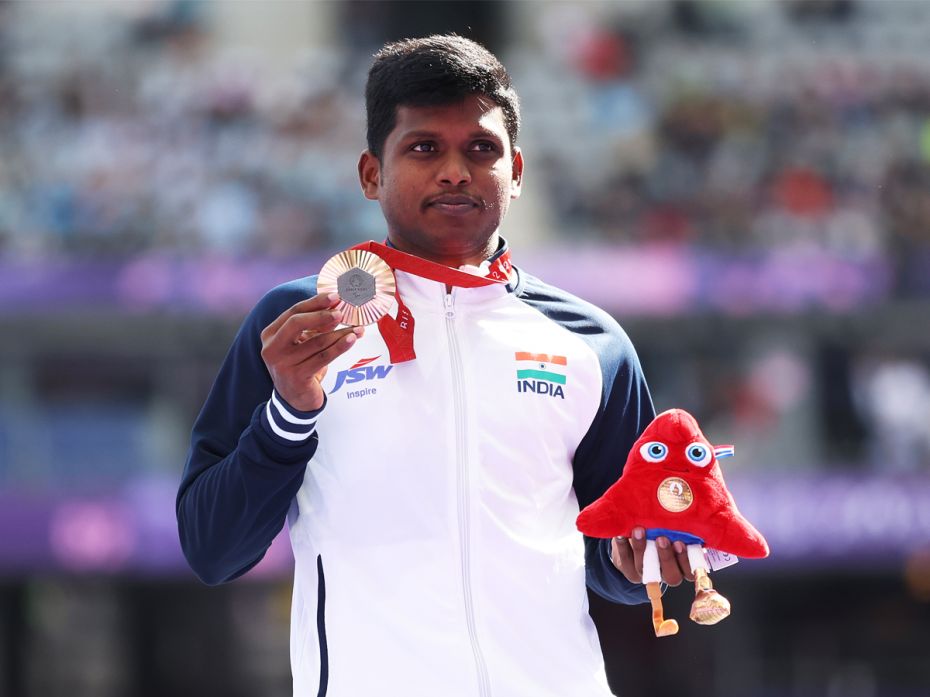 Mariyappan Thangavelu - Men's high jump T6 final – Bronze
After taking home the gold medal in