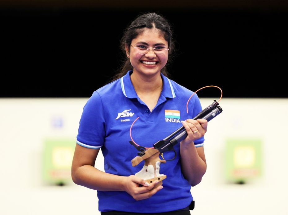 Rubina Francis - Women's 10m Air Pistol SH1 (Shooting) - Bronze
Hailing from Jabalpur, 25-year-old 