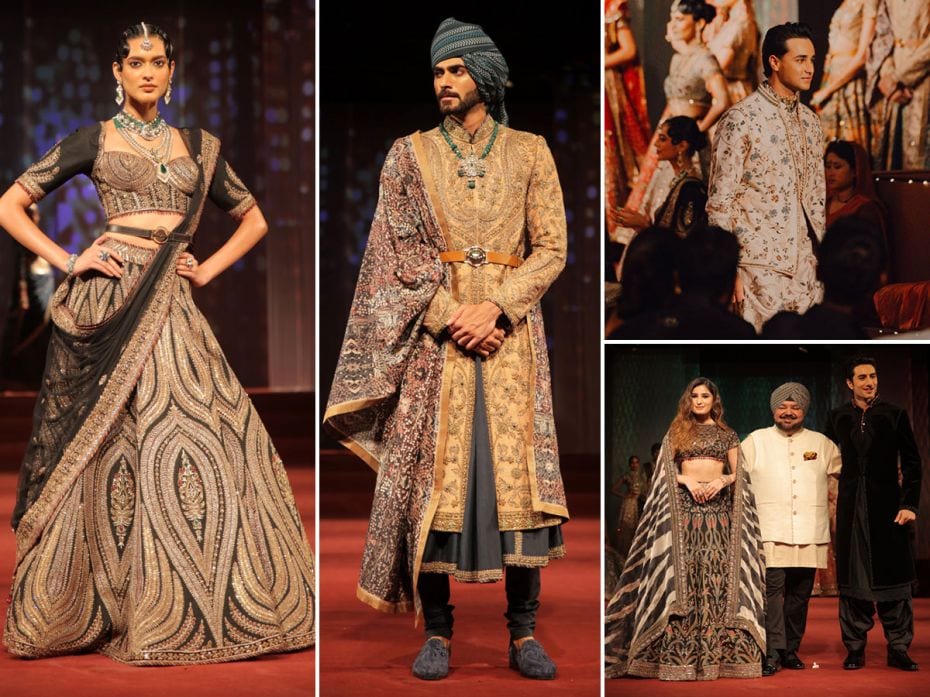 JJ Valaya (Closing Show)Jewellery designer: Archana Aggarwal JJ Valaya presented the closing sh