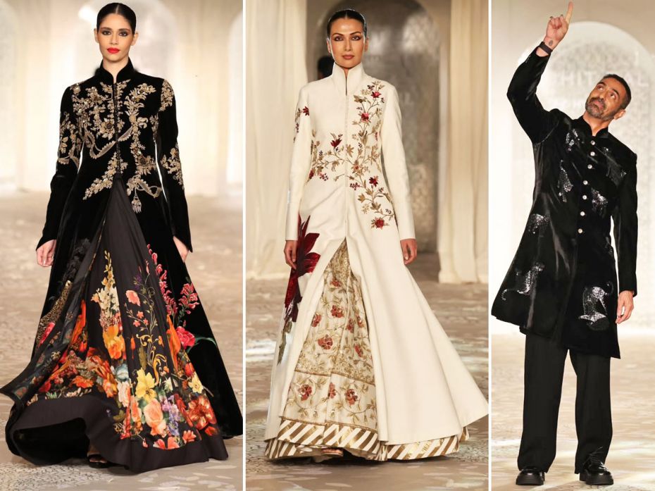 Rohit Bal
In a moment steeped in reverence and reflection, Rohit Bal Couture unveiled its much-anti