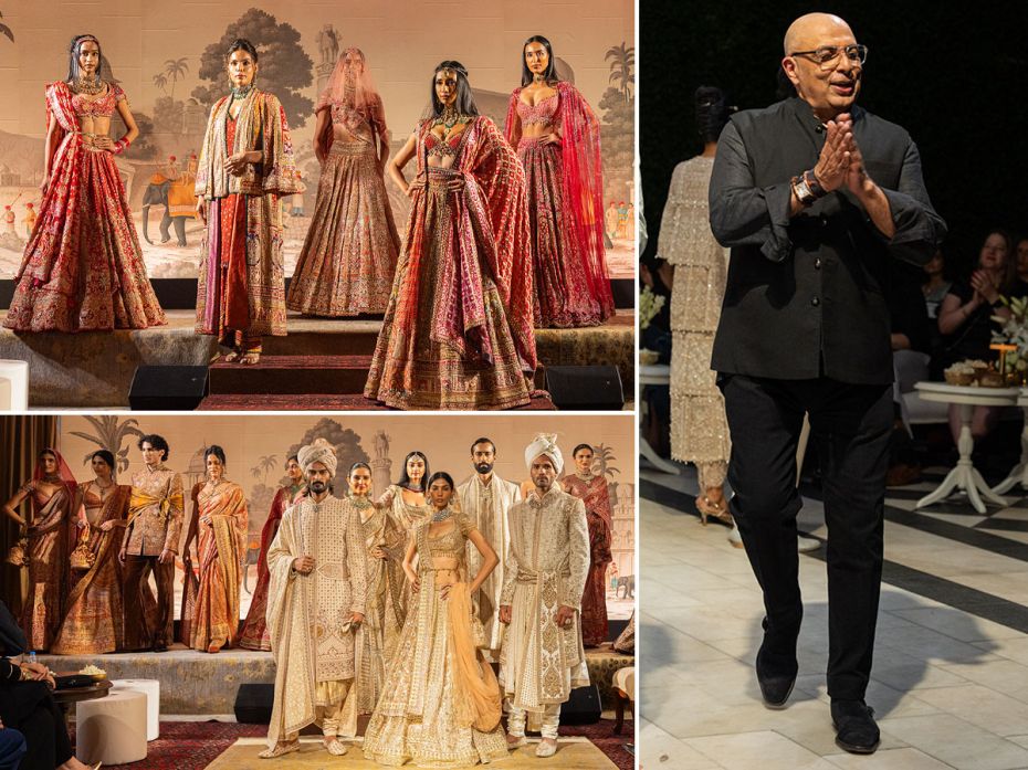 Tarun Tahiliani
Tarun Tahiliani marked 30 years in design with Quintessence. This collection embodi