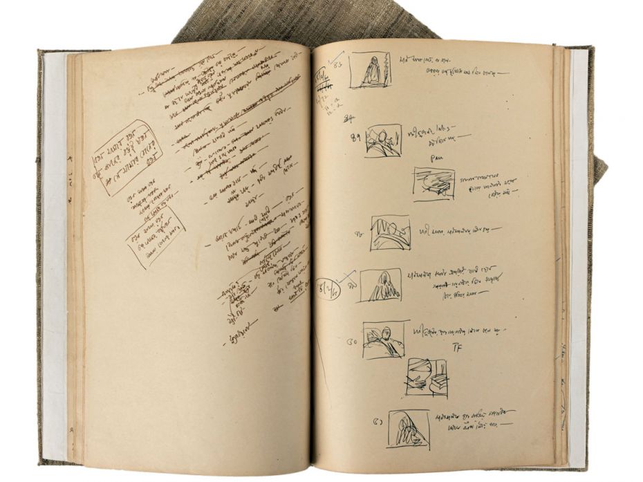 Ray’s notebooks, in which he jotted down the minutest of details about the films he made, have
