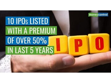 WATCH: 10 IPOs listed with a premium of over 50% in last 5 years