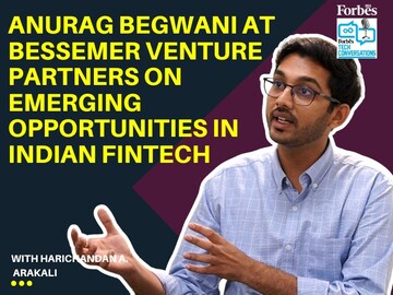 Anurag Begwani at Bessemer Venture Partners on emerging opportunities in Indian fintech