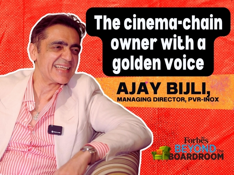 The Story Behind Ajay Bijli's PVR - And When The Honcho Turned Singer ...