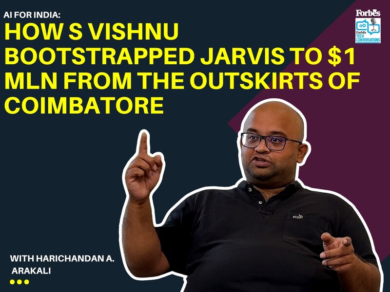 AI for India: How S Vishnu bootstrapped Jarvis to $1 mln from the outskirts of Coimbatore