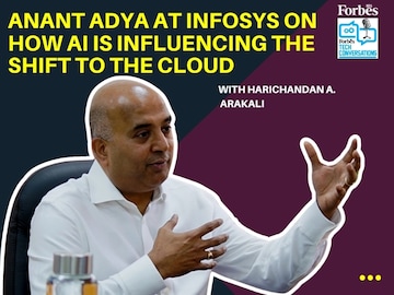 Anant Adya at Infosys on how AI is influencing the shift to the cloud