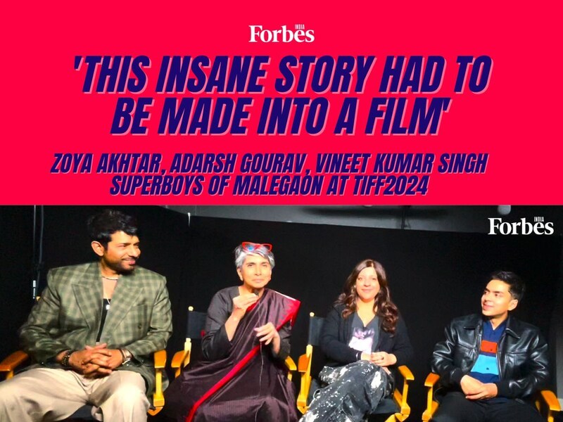 TIFF 2024: Zoya Akhtar, Adarsh Gourav, Vineet Kumar Singh talk about 'Superboys of Malegaon'