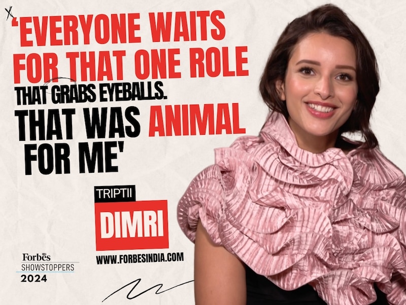 'Everyone waits for that one role that grabs eyeballs. That was Animal for me': Triptii Dimri