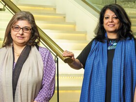 Dina Wadia & Shivpriya Nanda